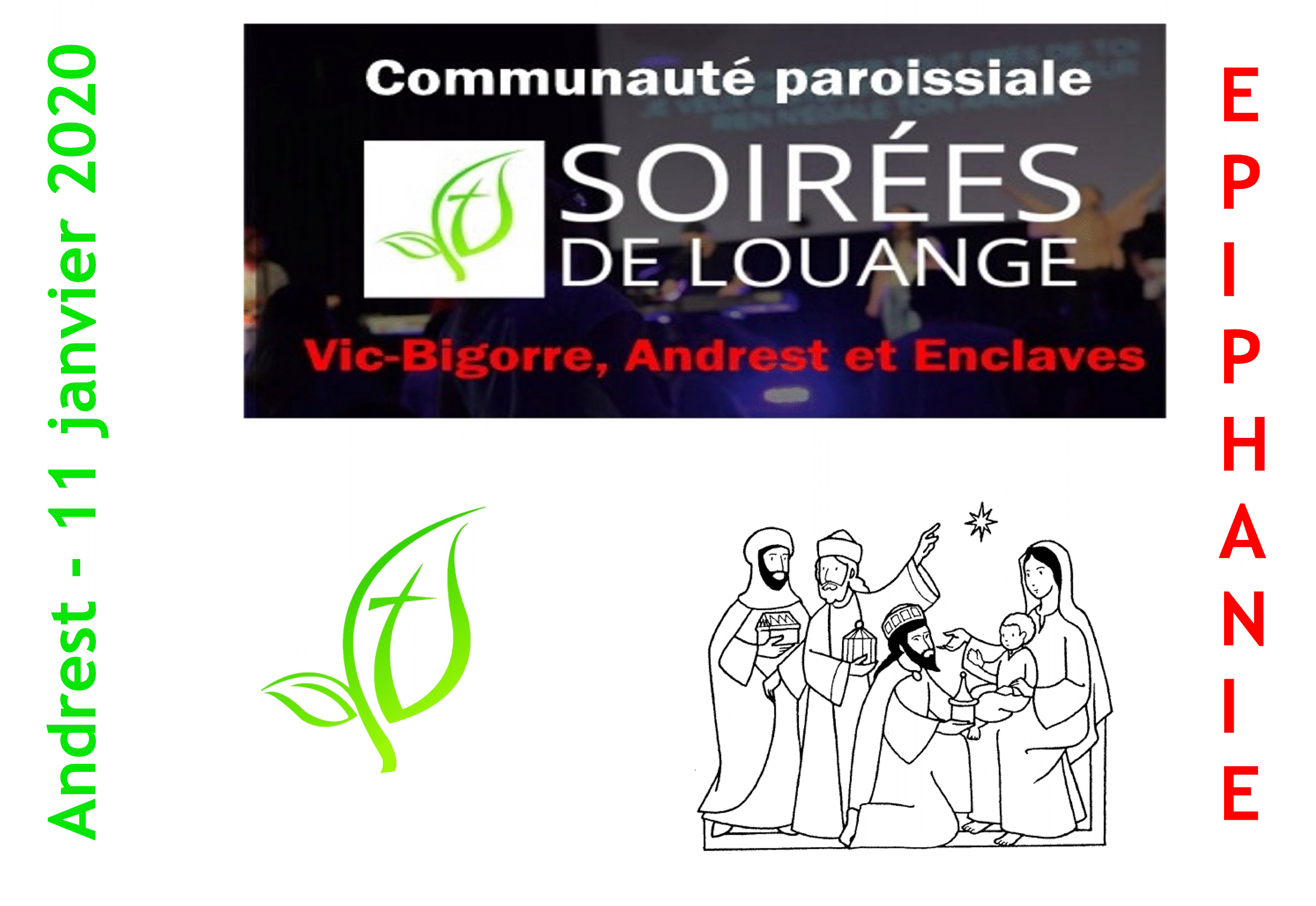 Communauté paroissiale de Vic-Bigorre, Andrest et Enclaves