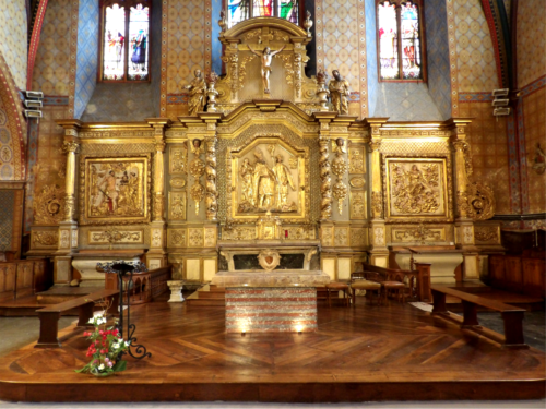 Choeur de l'église St-Martin de Vic en Bigorre